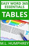 Cover: Word 365 Tables (Easy Word 365 Essentials, #4) - Easy Word 365 Essentials