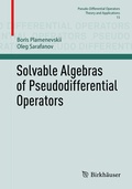 Cover: Solvable Algebras of Pseudodifferential Operators - Birkh&auml;user