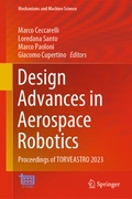 Cover: Design Advances in Aerospace Robotics - Springer