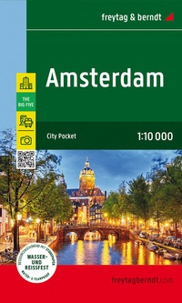 Abbildung von: Amsterdam, Stadtplan 1:10.000, freytag & berndt - Freytag-Berndt und ARTARIA
