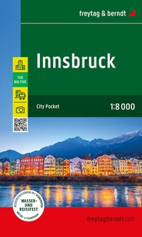 Abbildung von: Innsbruck, Stadtplan 1:8.000, freytag & berndt - Freytag-Berndt und ARTARIA