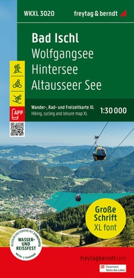 Abbildung von: Bad Ischl, Wander-, Rad- und Freizeitkarte XL 1:30.000, freytag & berndt, WKXL 3020 - Freytag-Berndt und ARTARIA