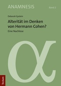 Cover: Alterit&auml;t im Denken von Hermann Cohen? - Tectum Wissenschaftsverlag
