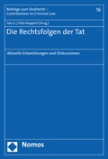 Cover: Die Rechtsfolgen der Tat - Nomos