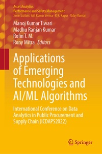 Enlarge image Cover: Applications of Emerging Technologies and AI/ML Algorithms - Springer