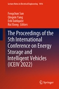 Cover: The Proceedings of the 5th International Conference on Energy Storage and Intelligent Vehicles (ICEIV 2022) - Springer