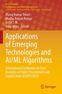 Enlarge image Cover: Applications of Emerging Technologies and AI/ML Algorithms - Springer