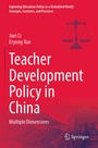 Cover: Teacher Development Policy in China - Springer