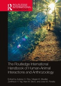 Cover: The Routledge International Handbook of Human-Animal Interactions and Anthrozoology - Routledge