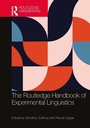 Cover: The Routledge Handbook of Experimental Linguistics - Routledge