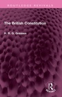 Cover: The British Constitution - Routledge