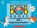 Cover: Bob Books - Set 1: Beginning Readers Hardcover Bind-Up Phonics, Ages 4 and Up, Kindergarten (Stage 1: Starting to Read) - ProQuest LLC