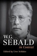 Cover: W. G. Sebald in Context - Cambridge University Press
