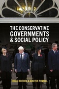 Cover: The Conservative Governments and Social Policy - Policy Press