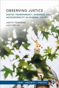 Cover: Observing Justice - Bristol University Press