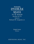 Cover: Mass in D major, Op.86 / B.175 - Serenissima Music