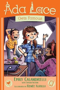 Enlarge image Cover: Ada Lace Gets Famous: Volume 6 - Simon & Schuster Books for Young Readers