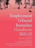 Cover: Employment Tribunal Remedies Handbook 2021 - 2022 - Bath Publishing Ltd