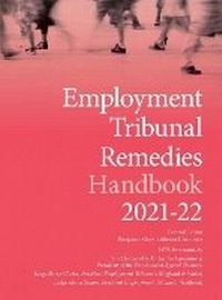 Abbildung von: Employment Tribunal Remedies Handbook 2021 - 2022 - Bath Publishing Ltd