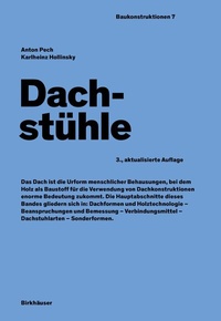 Abbildung von: Dachstühle - Birkhäuser