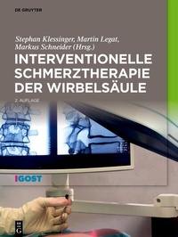 Abbildung von: Interventionelle Schmerztherapie der Wirbelsäule - De Gruyter