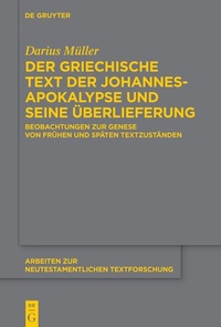 Abbildung von: Der griechische Text der Johannesapokalypse und seine Überlieferung - De Gruyter