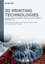 Cover: 3D Printing Technologies - De Gruyter
