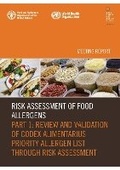 Cover: Risk Assessment of Food Allergens. Part 1: Review and validation of Codex Alimentarius priority allergen list through risk assessment - Food & Agriculture Organization of the United Nations (FAO)