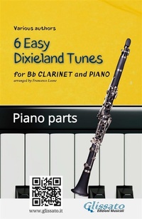 Abbildung von: Bb Clarinet & Piano "6 Easy Dixieland Tunes" piano parts - Glissato Edizioni Musicali