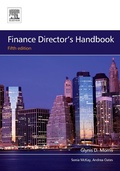 Cover: Finance Director's Handbook - Elsevier