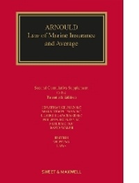 Abbildung von: Arnould: Law of Marine Insurance and Average 2nd Supplement - Sweet & Maxwell