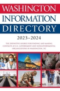Cover: Washington Information Directory 2023-2024 - CQ Press
