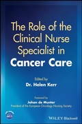 Cover: The Role of the Clinical Nurse Specialist in Cancer Care - Wiley-ISTE