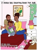 Cover: A Sickle Cell Coloring Book for Kids - Carley Cole