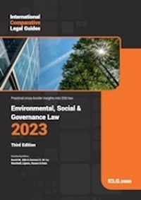 Abbildung von: International Comparative Legal Guides - Environmental, Social & Governance Law 2023 2023 - Global Legal Group Ltd
