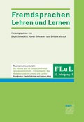 Cover: FLuL - Fremdsprachen Lehren und Lernen, 52,1 - Narr Francke Attempto