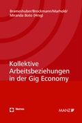 Cover: Kollektive Arbeitsbeziehungen in der Gig Economy - Nomos