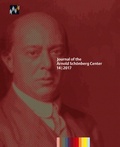 Cover: Journal of the Arnold Sch&ouml;nberg Center - edition text + kritik