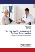 Cover: Service quality assessment for healthcare sector - LAP Lambert Academic Publishing