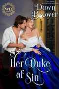Cover: Her Duke of Sin (Wayward Dukes' Alliance, #12) - MG Press