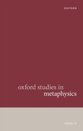 Cover: Oxford Studies in Metaphysics Volume 13 - OUP eBook