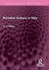 Enlarge image Cover: Primitive Culture in Italy - Routledge
