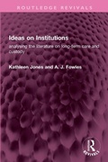 Cover: Ideas on Institutions - Routledge
