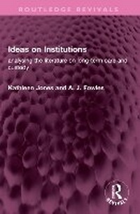 Abbildung von: Ideas on Institutions - Routledge