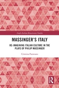 Cover: Massinger's Italy - Routledge