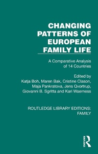 Abbildung von: Changing Patterns of European Family Life - Routledge