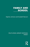 Cover: Family and School - Routledge