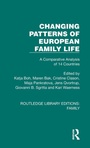 Cover: Changing Patterns of European Family Life - Routledge