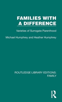 Enlarge image Cover: Families with a Difference - Routledge