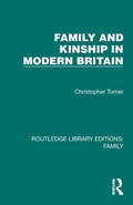 Cover: Family and Kinship in Modern Britain - Routledge